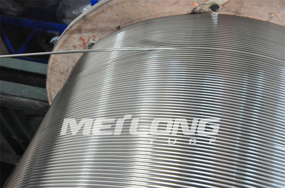 Węże zwijane ze stali nierdzewnej Duplex 2205 Węże sterujące 3/8 '' OD X 0,049 '' WT