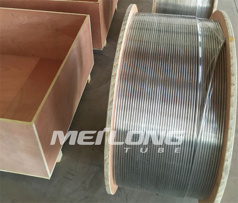 3/8 '' Od X 0,065 '' Wt Rury geotermalne Linia wtryskowa do odwiertu Zwinięta metalowa