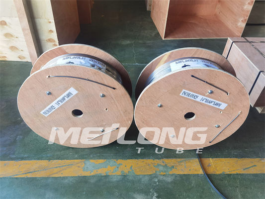 ASTM A269 Zwijane rurki ze stali nierdzewnej Linia wtrysku chemicznego 3/8 '' OD X 0,065 '' WT