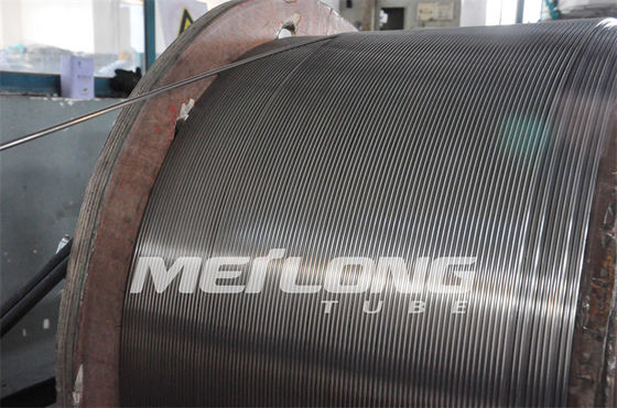 ISO15156 Hydrauliczny przewód sterujący 3/8 '' OD X 0,065 '' WT Linia wtrysku chemicznego