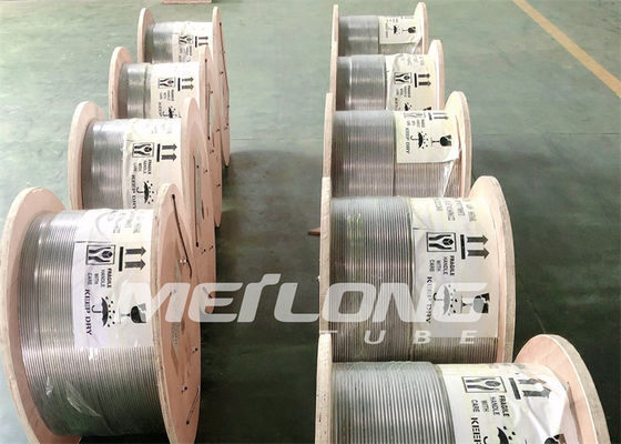 Inconel 625 Rurki kapilarne zwijane kapilarnie Linia wtryskowa Rurki kapilarne SS do studni geotermalnych