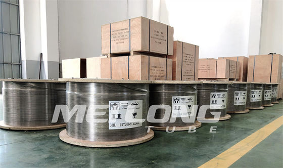 Złączki rurowe hydrauliczne ASTM A789 SS Przetestowane hydrostatycznie Linia wtrysku chemicznego