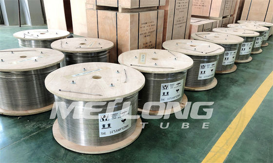 Złączki rurowe hydrauliczne ASTM A789 SS Przetestowane hydrostatycznie Linia wtrysku chemicznego