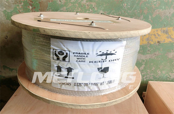 Linia wtrysku chemicznego stopu niklu 10000 Psi 1/4''OD X 0,049''WT