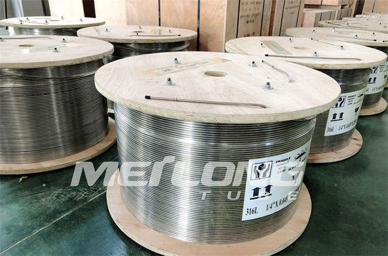 Inconel 625 Metalowa cewka ze stopu niklu kapilarnego 12000 metrów